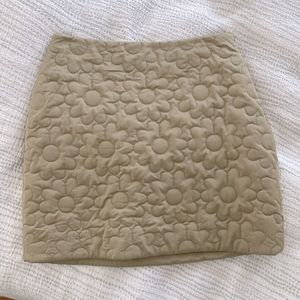& Other Stories Quilted Mini Skirt